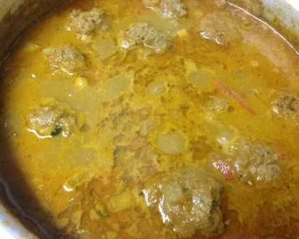 Mutton Kola curry