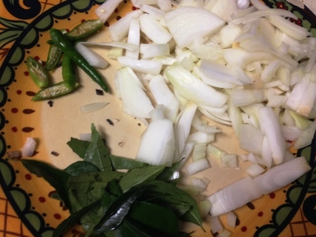 Banana flower fry