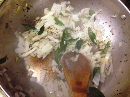 Banana flower fry