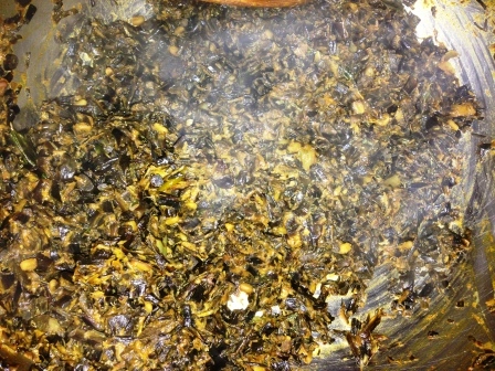 Banana flower fry