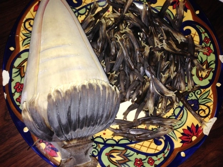 Banana flower fry