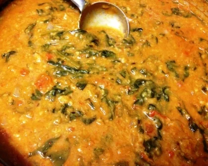 Spinach dhal recipe