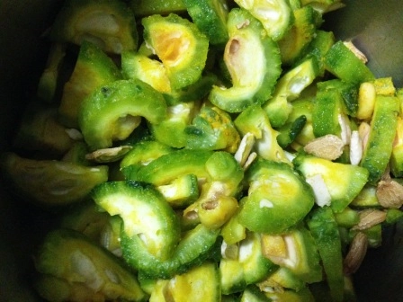 Bitter gourd fry