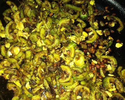 Bitter gourd fry