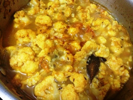 Cauliflower Kurma