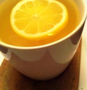 Ginger lemon tea