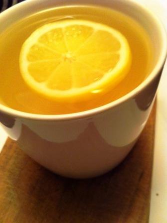 Ginger lemon tea