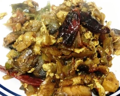 Mushroom Egg fry